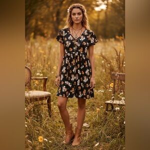 Vintage LuLaRoe Heidi Babydoll Dress